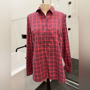 J. Crew plaid long sleeve